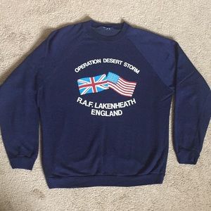 Vintage desert storm crew neck sweatshirt soft